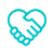 heart hands icon