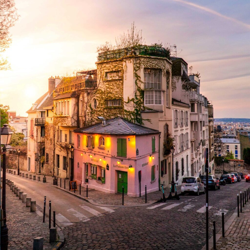 A Paris street corner