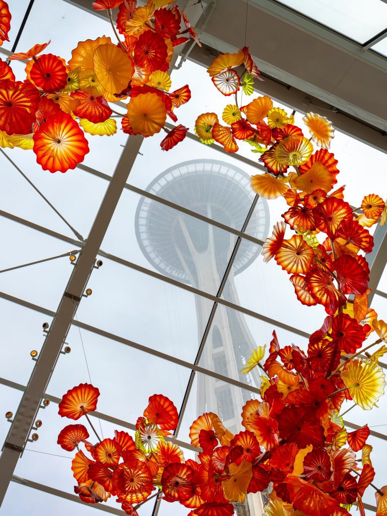 Seattle Space Needle and Chihuly Glass