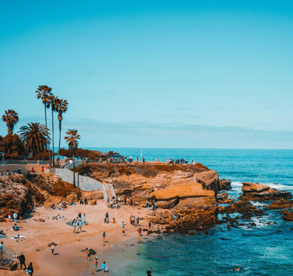 San Diego beach