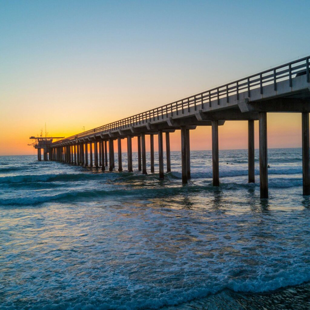 La Jolla pier