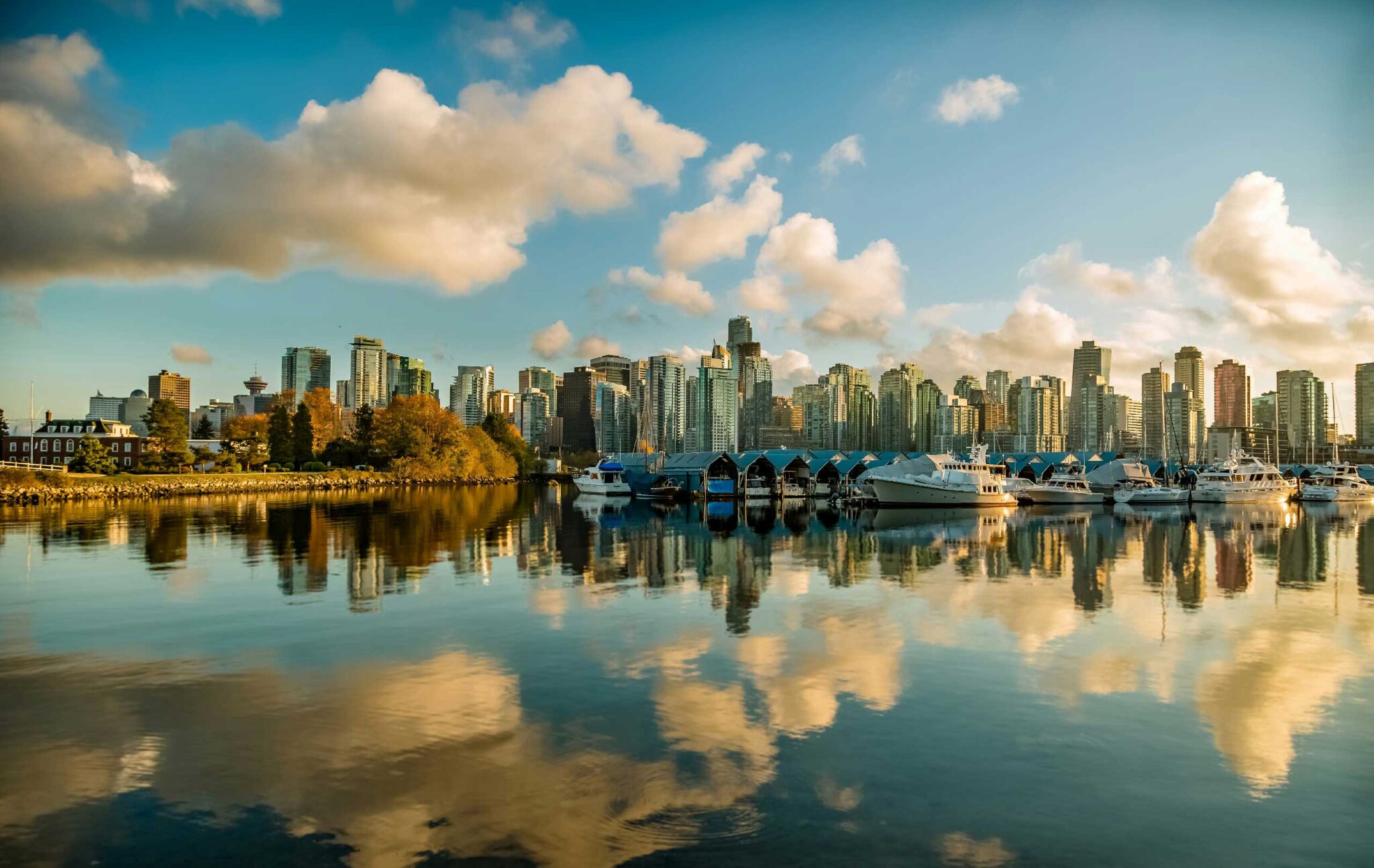 Vancouver skyline