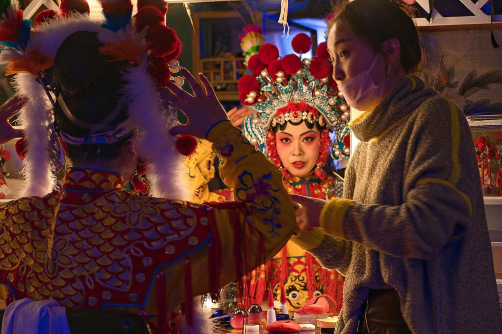 Chinese Opera backstage