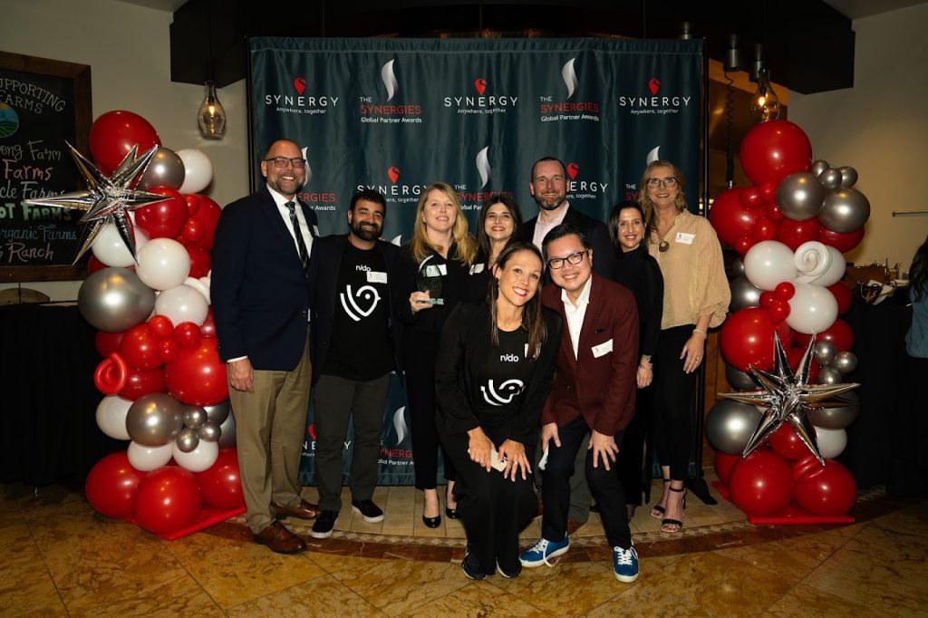 Award event guests.