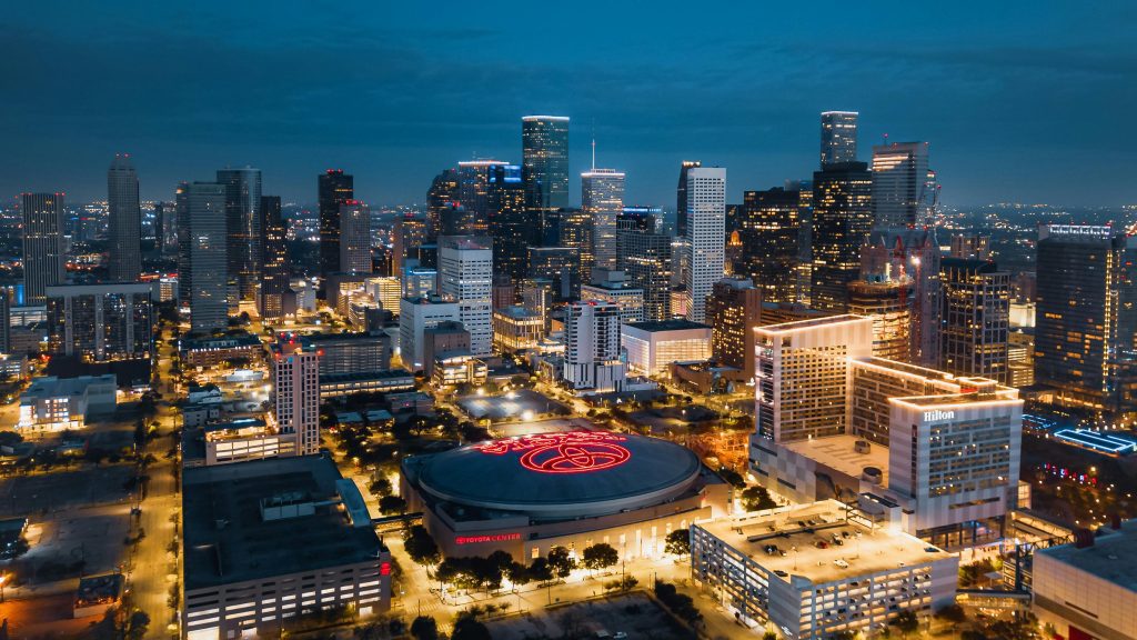 Houston city skyline