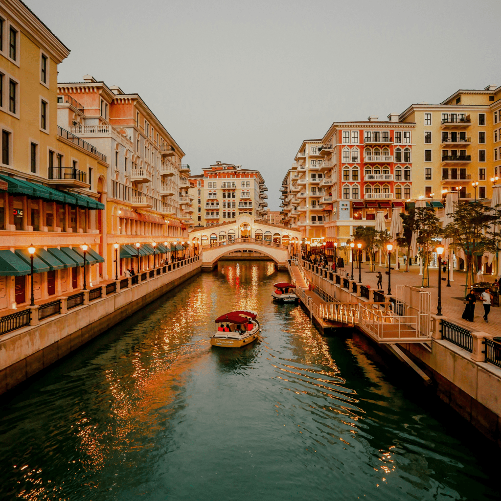 Doha, Qatar Canals