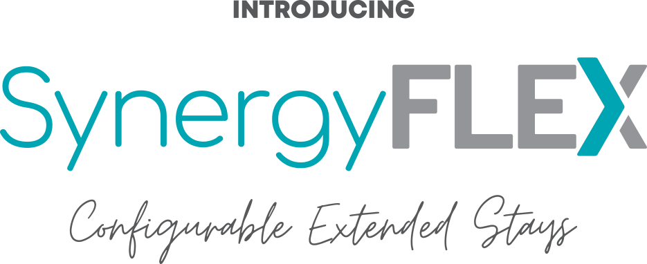 Introducing Synergy FLEX. Configurable Extended Stays 