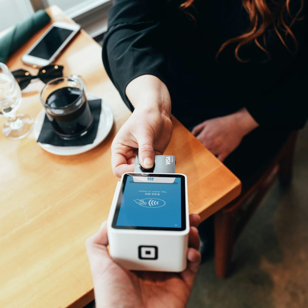 Touchless Payment Via Card