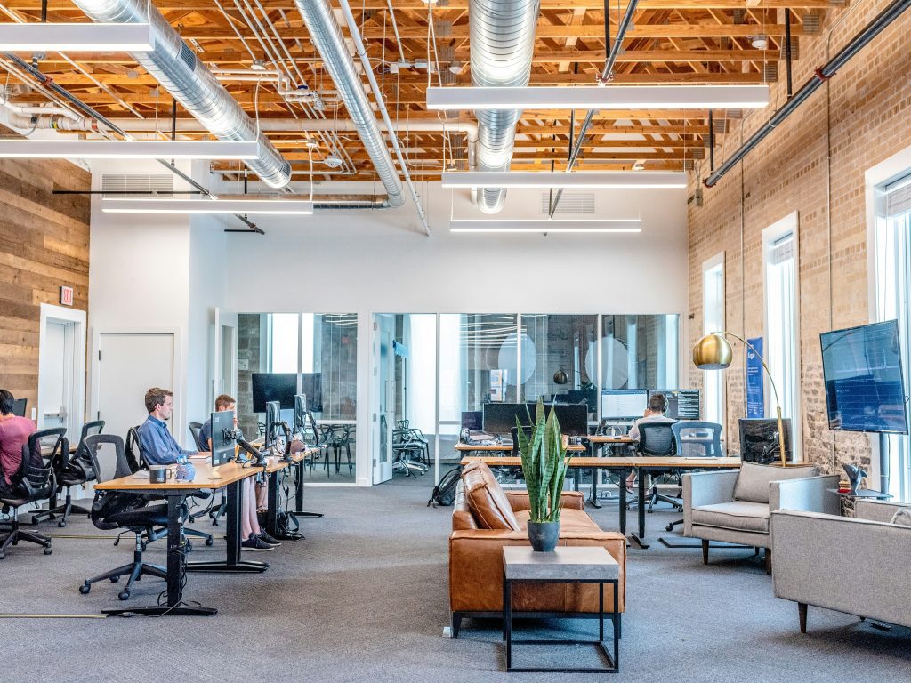 Corporate Office During Work Hours.