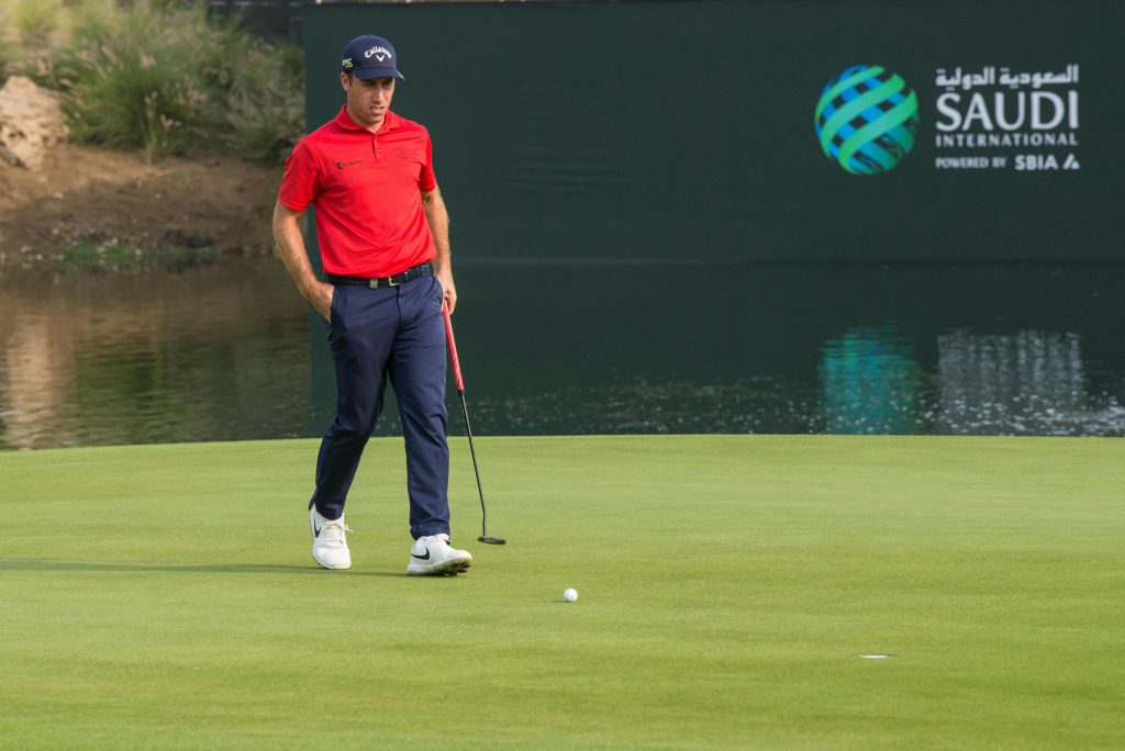 Man Playing Golf